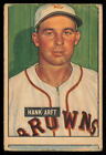 1951 Bowman #173 Hank Arft St. Louis Browns