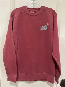 Roll Tide Alabama Elephant Crimson Red Cotton Comfort Colors Game Day Sweatshirt - Picture 1 of 4