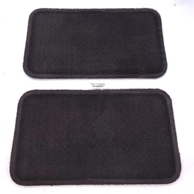 Par de alfombrillas negras traseras derecha izquierda Mercury Mariner 2008-2012 OEM Foto 1 de 4