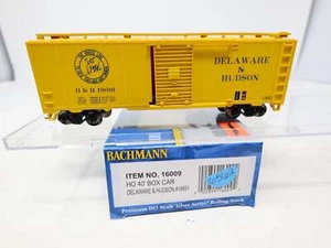 USED Bachmann 16009 HO Scale, 40' Box Car, Delaware and Hudson D&H #19691 READ - Picture 1 of 7