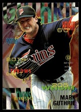 1995 Fleer #202 Mark Guthrie Minnesota Twins