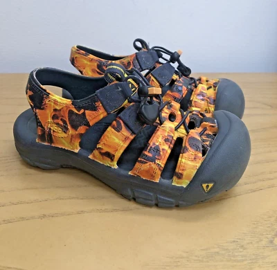 KEEN Sunsport Orange Yellow Flame Athletic EVA Water Shoes Kids Size 13 - Image 1 of 4