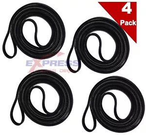 (4 Pack) CMP WE12X82 Dryer Belt GE, Hotpoint AP4379804, WE12X10014, WE12X10009 - Picture 1 of 3
