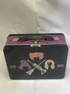 Officially Licensed Disney Hocus Pocus The Sanderson Sisters EST. 1693 Lunch Box - Picture 1 of 14