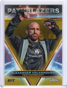 2024 Topps Chrome ALEXANDER VOLKANOVSKI Pathblazers GOLD REFRACTOR #PTH-2 46/50 - Picture 1 of 1