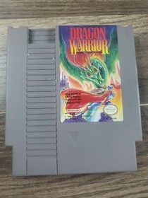 Dragon Warrior Nintendo NES 1985 Video Game TESTED CLEANED Cartridge 