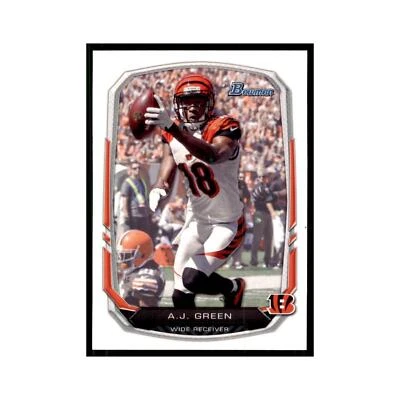 2013 Bowman A.J. Green  #80 - Image 1 of 3