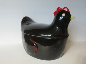Tag LTD Brownish Black Red Hen Keksdose 2006 - Vintage - Bild 1 von 12