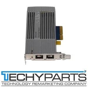 Dektec DTA-2162 TSoIP Advanced Network Card with Dual GigE Ports PCIe x4 SFF - Picture 1 of 4