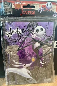 NEU Disney The Nightmare Before Christmas Journal Jack Zero 7" groß - Bild 1 von 2