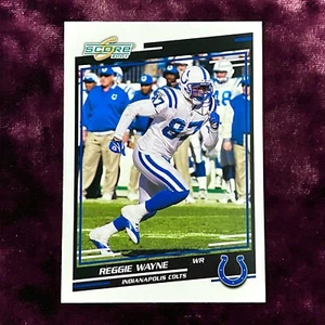 Camiseta Reggie Wayne 2004 Puntuación #135 Como Nueva Indy Colts NFL HOF Legends Miami Canes - Imagen 1 de 2