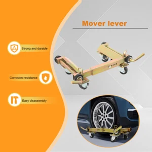 Car Wheel Dolly 2200LBS Skate Vehicle Positioning Jack Auto Repair Heavy Duty - Foto 1 di 14