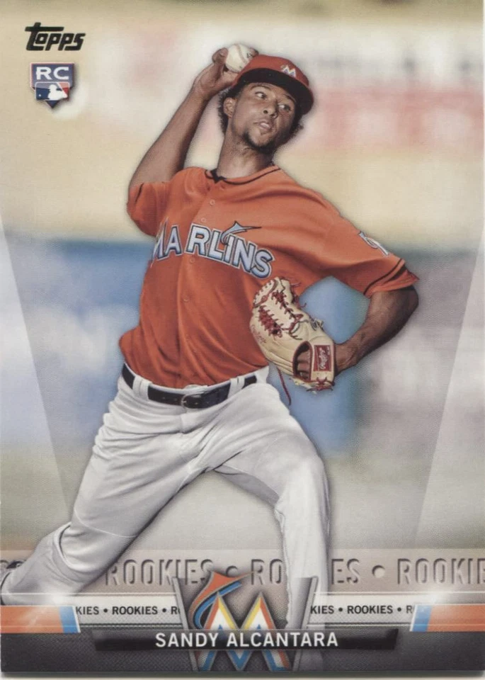 SANDY ALCANTARA RC 2018 Topps Series 2  TOPPS SALUTE - MIAMI MARLINS - #S-66 - Image 1 of 1