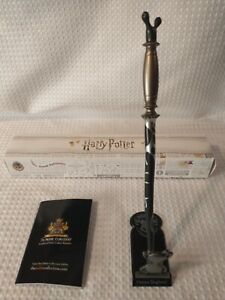 Harry Potter , Professor Horace Slughorn Half Blood Prince Wand & Box + Stand.