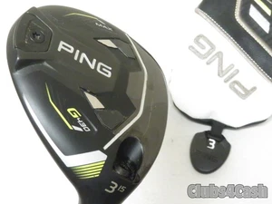 PING G430 Max Fairway 15° 3 Wood TOUR 2.0 Chrome 65 Stiff +Cover Near MINT - Picture 1 of 6