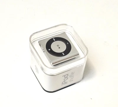* Совершенно новый OEM запечатанный * Apple iPod Shuffle 4-го поколения 2GB серебра MC584LL/A A1373 - Изображение 1 из 4
