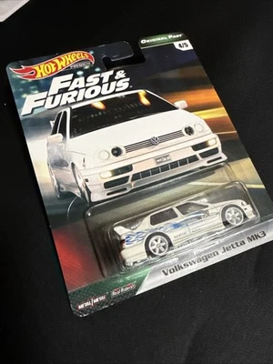 ¡Como nuevo! Volkswagen VW Jetta MK3 2017 Hot Wheels Décadas Original Rápido y Furioso Foto 1 de 4