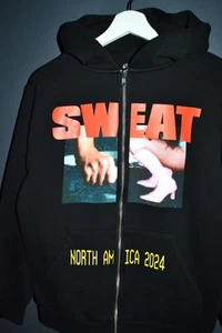 Felpa con cappuccio e zip Charlie XCX 2024 Sweat Tour S - Foto 1 di 8