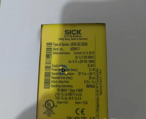 Relè di sicurezza nuovo SICK UE45-3S12D33 - Foto 1 di 1