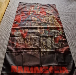 Rammstein flag/banner (2019 tour theme) - Picture 1 of 3