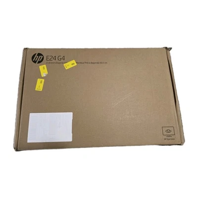 HP EliteDisplay E24 G4 24" FHD Widescreen HDMI LED Monitor 1920 x 1080 NEW  - Image 1 of 4