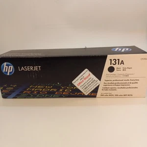 HP 131A CF210A Black Toner Cartridge Genuine HP LaserJet NEW Sealed - Picture 1 of 5