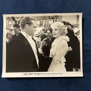 Here Comes the Navy 1934 WB 8x10 Orig Still James Cagney Gloria Stuart - Picture 1 of 5