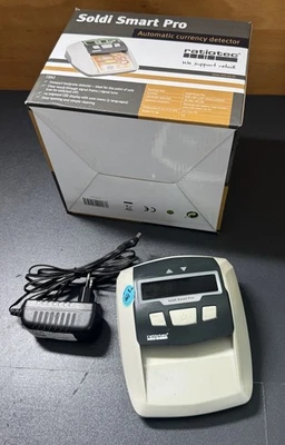 Ratiotec Soldi Smart Pro | Automatisches Banknotenprüfgerät | EUR | GPB | CHFIT - Bild 1 von 3