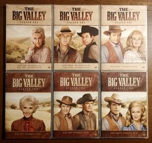 The Big Valley: Season One/Season Two: Vol. 1 (1965/66) - US DVD Sets Region 1 - Picture 1 of 8