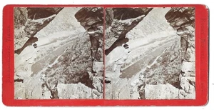 AJ Russell Union Pacific Stereoview #424 Weber From Cavern Utah - Picture 1 of 3