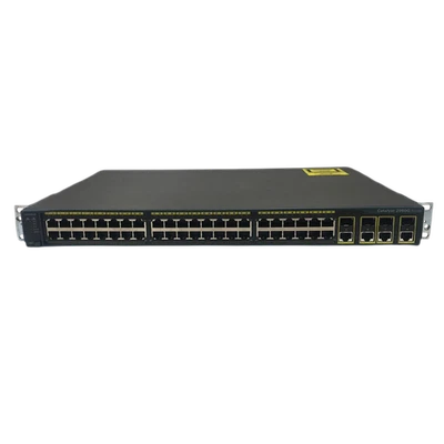 Cisco Catalyst 2960 Series WS-C2960G-48TC-L Switch 90 Day Warranty - Image 1 of 4