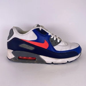 Nike Men Air Max 90 537384-135 White Running Shoes Sneakers Size 9.5 - Picture 1 of 12