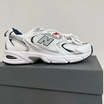 Zapato New Balance 530 Hombre Blanco Plata Azul Marino MR530SG Foto 1 de 4