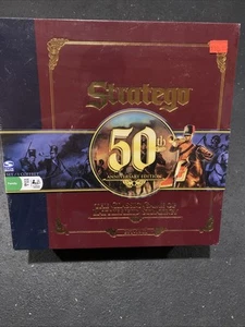 Stratego 50th Anniversary Deluxe Edition Board Game (NEW, SEALED) - Picture 1 of 4