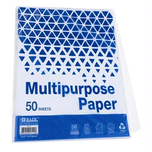 50 FOGLI 8,5" x 11" carta bianca multiuso fax stampa laser e generale nuovi - Foto 1 di 8