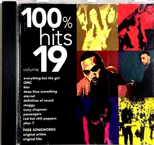 100% Hits Volumen 19 (CD, 1996) CD ÁLBUM OMC, Boyzone, KD Lang, Passengers, Blur - Imagen 1 de 3