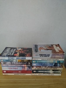Vintage Louis Lamour Western Paperback Book Lot Of 15 - Picture 1 of 22