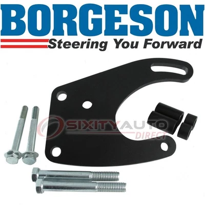 Borgeson Power Steering Pump Bracket for 1965-1967 Ford Custom 500 4.7L V8 - ez Foto 1 de 4