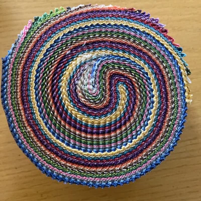 Rollo de gelatina de doble cucharada para garabatos de telas Andover nuevo en paquete Foto 1 de 4