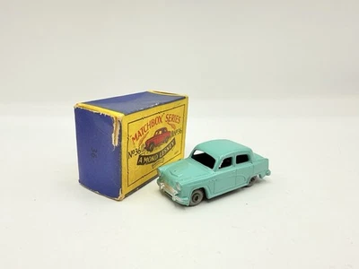 Matchbox Lesney 36a Austin A50 con ruedas de metal - Caja dañada Foto 1 de 4