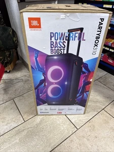 JBL PartyBox 310 Portable Bluetooth Party Speaker Outdoor Splash Proof LED NEW - Picture 1 of 3