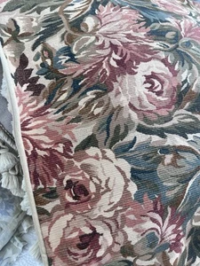 ๐ท Ralph Lauren Great Barrington Floral Tapestry Zipper 17โ Pillow Cover ITALY - Picture 1 of 6