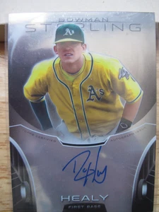 Ryon Healy 2013 Bowman Sterling Prospect Auto Blue Refractor /25 - Bild 1 von 2
