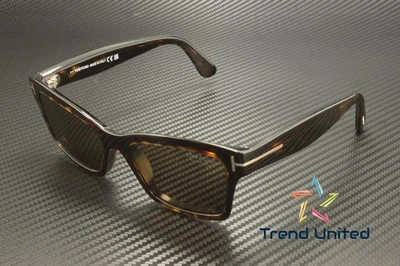 Gafas de sol para mujer Tom Ford FT1085 52H de plástico marrón habana oscuro polarizadas 54 mm Foto 1 de 4