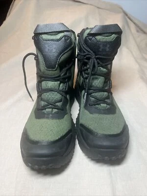 Botas tácticas Under Armour para mujer UA Micro G Valsetz 6,5 verdes/negras talla EE. UU. Foto 1 de 4