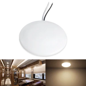 12V 3.5" RV Interior Lighting LED Ceiling Dome Light Under Cabinet Lamp 3500K - Picture 1 of 7