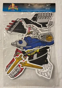 Mighty Morphin Power Rangers 25" Jointed Cutout Megazord Unused Old Stock 1995 - Picture 1 of 1