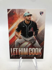 Jordan Lawlar 2024 Topps aggiornamento Let Him Cook Card #LHC-21 Diamondbacks - Foto 1 di 2