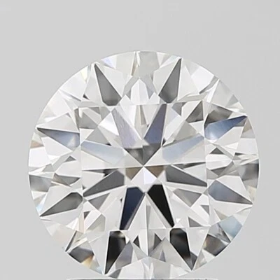 IGI Certified 2.04 Carat Round Shape CVD Lab Grown Diamond G Color VVS2 Clarity - Image 1 of 4
