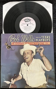 Bob Wills And His Texas Playboys – The Tiffany Transcriptions Vol. 1 LP EX/VG - Picture 1 of 7